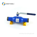 JKTL2W040 heating system forged stainless steel all kinds of Trunnion Mounted fully welded floating ball valve